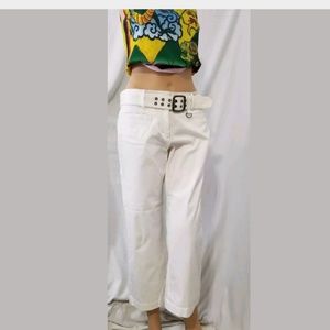 Tommy Hilfiger Jamie Fit white crop jeans,30x25
